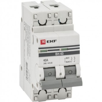 Автоматический выключатель EKF PROXIMA 2P 32А (C) 4,5kA ВА 47-63