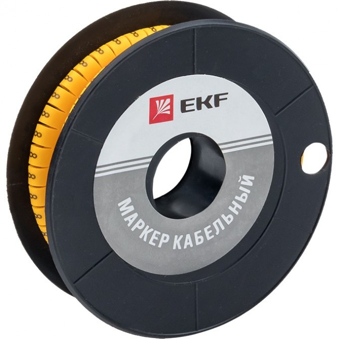 Кольцо маркировочное EKF 0-1.5мм (8) КМ (1000шт) PLC-KM-1.5-8