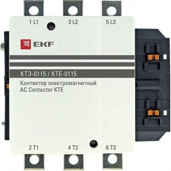 Контактор EKF CTR-B-115 КТЭ 115А кат. 230В AC 1НО