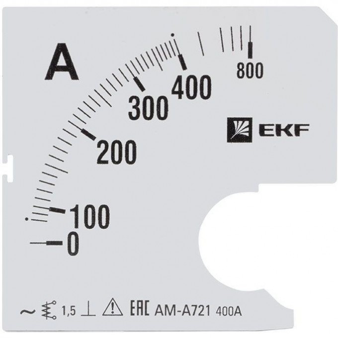 Шкала сменная EKF для A721 400/5А-1.5 PROxima s-a721-400