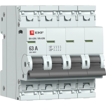 Выключатель нагрузки EKF 4P 63А ВН-63N PROxima S63463 Выключатель нагрузки EKF 4P 63А ВН-63N PROxima S63463