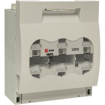 Выключатель-разъединитель EKF PROXIMA УВРЭ 630А откидного типа под предохранители ППН (габ.3) Выключатель-разъединитель EKF PROXIMA УВРЭ 630А откидного типа под предохранители ППН (габ.3)